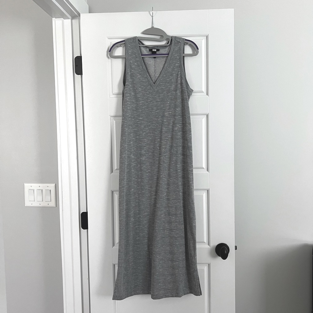Like new! Paige maxi dress, S, gray